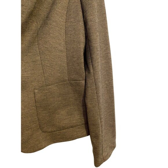 The Limited Blazer Womens L Brown Jacket Button Pockets Y2K Tweed Lined Preppy - Picture 14 of 14